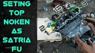 Seting top rantai keteng satria fu