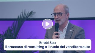 Intervista a Stefano Borsello di Errebi Spa