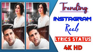 Instagram Trending Reels Video Status || Trending Lyrics Status Video || Instagram Trending Reels