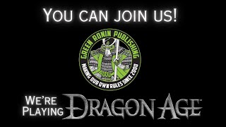 Join Us for some Casual Dragon Age!