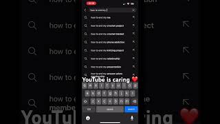 Youtube actually cares 🥹❤️