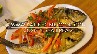 Filipino Sea Bream Escabeche Recipe & Fish Gutting - Josie's Visit Part 4