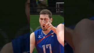 Russia olympic men volleyball #volleyball #sports #shorts