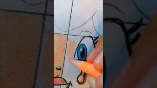 Drawing✨Princess peach✨in 4 different styles👀pt 2 #shorts #youtubeshorts #viral