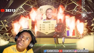 ISHOWSPEED packs Mbappe😭