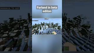 Farland in Beta edition!!! 😱 #minecraft