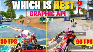 Graphic API | Which is Best Graphic API In New State Mobile | Open GL Vs Vulkan ? Fix Lag ?