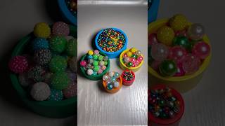 🌈New satisfying asmr video, Asmr satisfying pearl bead video, colourful beads falling items #asmr