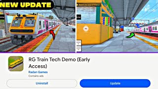 RG Train Tech Demo New Update Full Gameplay | RG Train Tech Demo New Update |  Graphics Improve |RGW