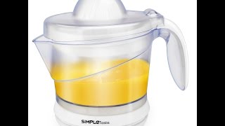 SimpleTaste 25-Watt 20-Ounce Citrus Juicer Compact Juice Extractor