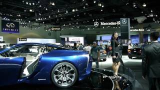 Lexus LF-LC Blue in LA Auto Show 2012 video record with GH2 using 14-42mm lens