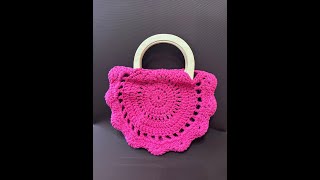 Tuto sac, pochette au crochet spécial gaucher @AlextitiaTutoCrochet