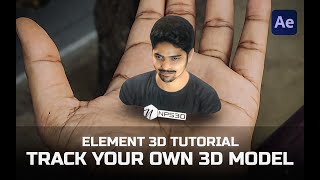 I made 3D version of Myself | Element3d Tutorial