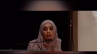 We need boys to become men! Yasmin Mogahed (USA)