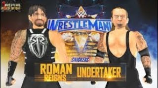 Roman reigns vs undertaker|WWE wr3d best gameplay