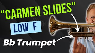 Unlock the Low F on Bb Trumpet: "Carmen Slides" for Bach Bb Trumpets Explained