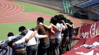 ULTRAS WASEDA　『ライライ』　（VS国士舘大学20100411）