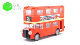 LEGO Creator - Mini London Bus August 2016 Promo - LEGO 40220 Speed Build