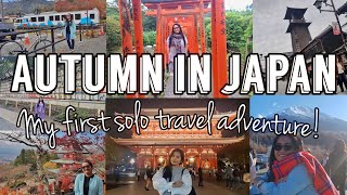 AUTUMN IN JAPAN | MT. FUJI | KAWAGOE SAITAMA | FUJIYOSHIDA | CHUREITO PAGODA|MY FIRST SOLO ADVENTURE