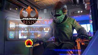 Star Wars: Rise of the Resistance | Resistance Transport Preshow