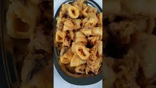 Fried tender and crispy Squid#deliciousrecipe #shorts #fyp