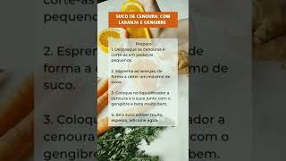 Suco Detox com gengibre para perder peso e melhorar o sistema imune