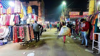 Lucknow की सबसे व्यस्त #aminabadmarket का Night Tour