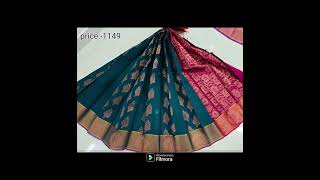 pure kuppadam cotton silk sarees at just 1149/- +free shipping all over india contact no:-9515592679