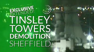 Tinsley Cooling Towers Demolition - M1, Meadowhall, Sheffield. EXTENDED! / DeeJayOne Sheffield Guide