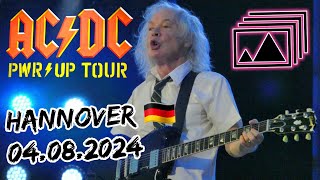 AC/DC - Hannover 04.08.2024 ("POWER UP"-Tour) - SLIDESHOW 📸