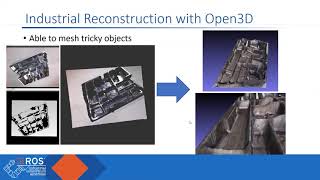 Open3D and Industrial Reconstruction