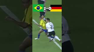 Brazil 🇧🇷 vs Germany 🇩🇪 2002 World Cup (2-0) #viral #explore #cr7 #worldcup #ronaldo #shortfeed