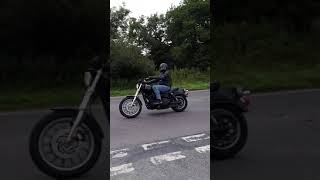 harley davidson fxdx dyna superglide sport drive by screaming eagles