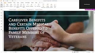 Veteran Caregiver Program - TMA Military Veterans with Myositis Affinity Group Meeting