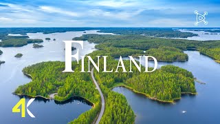 Finland 4K Drone Views & Scenic Relaxation Short Film with Binaural Calming Music!