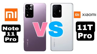 Redmi Note 11 Pro Vs Xiaomi 11T pro Comparision 2021