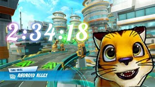 [CTR:NF] WR Balanced - Android Alley - 2:34:18 - Lap : 50:61