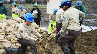 CCC Crews Prep Levees Ahead of 'Atmospheric River'