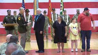 Fort Sill Post Retirement Ceremony