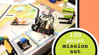 FLL Cargo Connect 100 Point Mission Set Idea 2 (Missions 2, 3, 5, and 16)