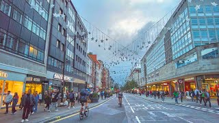 London Early Evening West End Walk in Autumn 🍁 4K Binaural