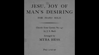 Jesu, Joy of Man's Desiring