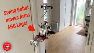 Building an EV3 Swingbot with moving arms and legs