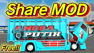 Share MOD Bussid Truck Umplung Angsa Putih - Bus Simulator Indonesia