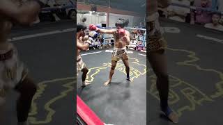 Dom, Rawai Muay Thai Trainer, fights in Khao Lak. 23 May 2024.