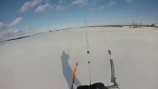 Pippy Park snow kiting 10 dec 2016