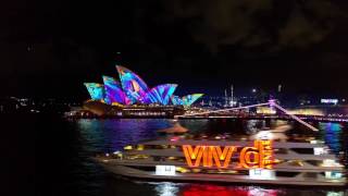 Vivid Sydney 2017 Sydney Opera House Timelapse