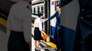 (Get to know Japan in short) Why are trains so quiet in Japan?　日本はどうして電車の中が静かなの？　#shorts