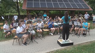 Fúvóskoncert az Iglauer Parkban