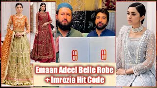 Emaan Adeel Belle Robe + Imrozia Selected & Hit Articles now at @m.y.kdesigner